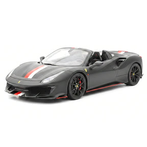 BBR Ferrari 2018 488 Pista Spider Nero Daytona 1:18 – Resina modello in resina collezionabile