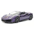 BBR Ferrari 2018 488 Pista Spider Viola Hong Kong 1:18 – Modello in resina collezionabile