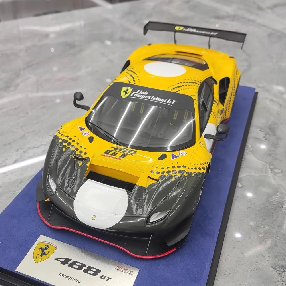 [Look Smart] 1:18 Ferrari 2020 488 GT Modificata Model Car Resin