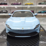 [BBR] 1:18 Ferrari 2020 Roma Blue Model Car Resin