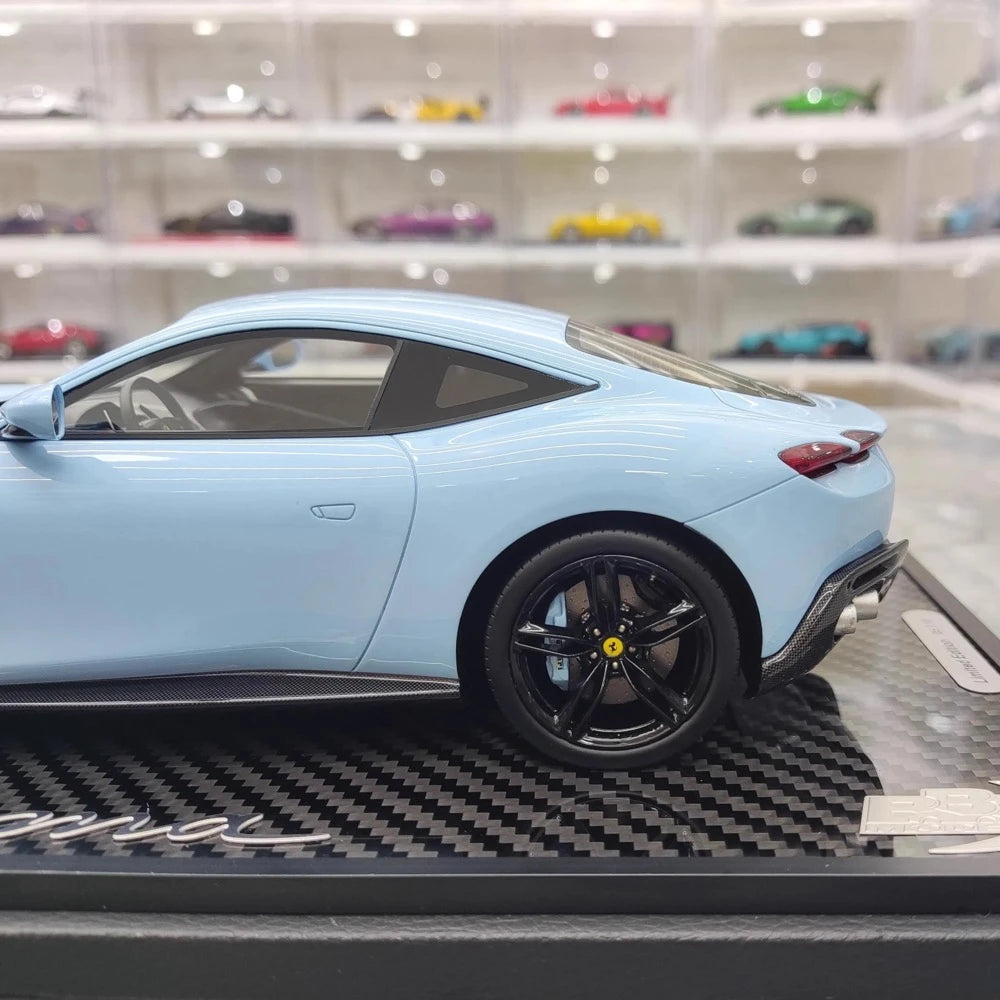 [BBR] 1:18 Ferrari 2020 Roma Blue Model Car Resin
