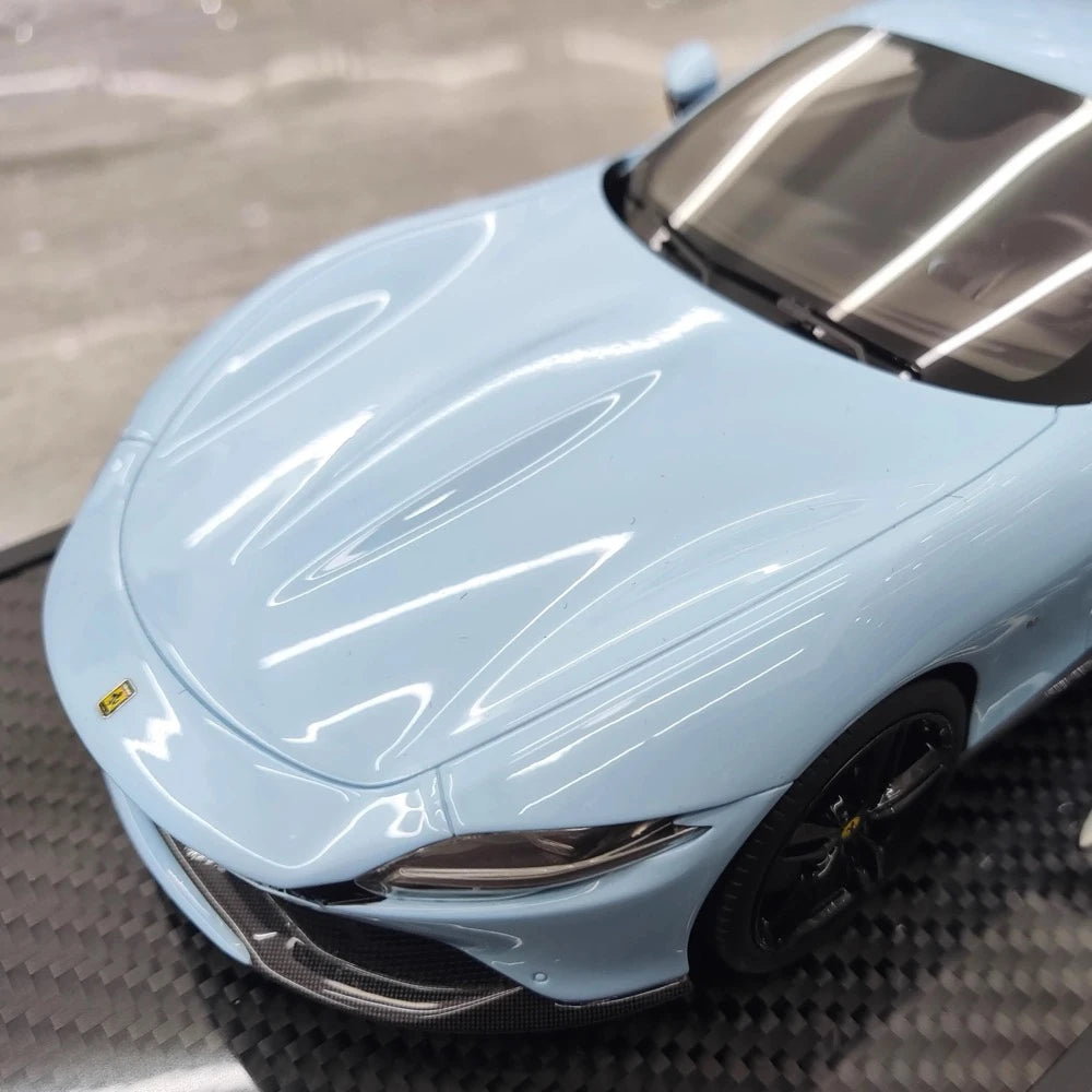 [BBR] 1:18 Ferrari 2020 Roma Blue Model Car Resin