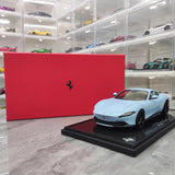 [BBR] 1:18 Ferrari 2020 Roma Blue Model Car Resin