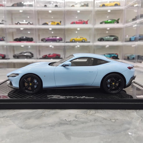 [BBR] 1:18 Ferrari 2020 Roma Blue Model Car Resin