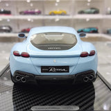[BBR] 1:18 Ferrari 2020 Roma Blue Model Car Resin