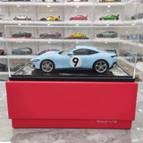 [BBR] 1:18 Ferrari 2020 Roma sininen No.9 pienoismalli Hartsi