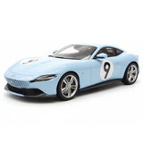 [BBR] 1:18 Ferrari 2020 Roma sininen No.9 pienoismalli Hartsi
