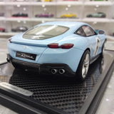[BBR] 1:18 Ferrari 2020 Roma sininen No.9 pienoismalli Hartsi