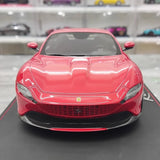 [BBR] 1:18 Ferrari 2020 Roma röd modellbil harts