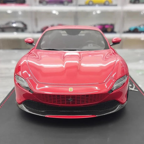 [BBR] 1:18 Ferrari 2020 Roma röd modellbil harts