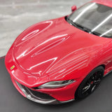 [BBR] 1:18 Ferrari 2020 Roma röd modellbil harts