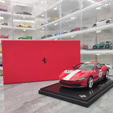 [BBR] 1:18 Ferrari 2020 Roma Red No.27 Model Car Resin