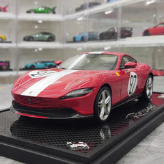 [BBR] 1:18 Ferrari 2020 Roma Red No.27 Model Car Resin