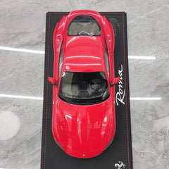 [BBR] 1:18 Ferrari 2020 Roma Red Model Car Resin