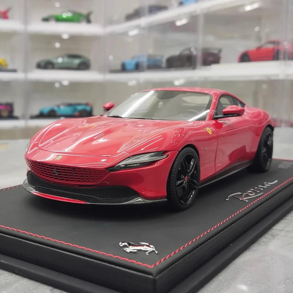 [BBR] 1:18 Ferrari 2020 Roma Red Model Car Resin