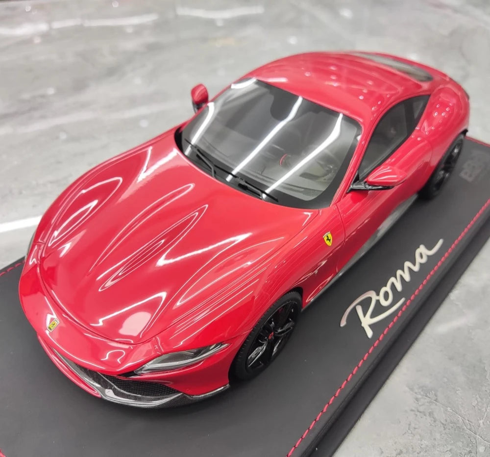 [BBR] 1:18 Ferrari 2020 Roma Red Model Car Resin