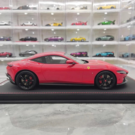 [BBR] 1:18 Ferrari 2020 Roma röd modellbil harts