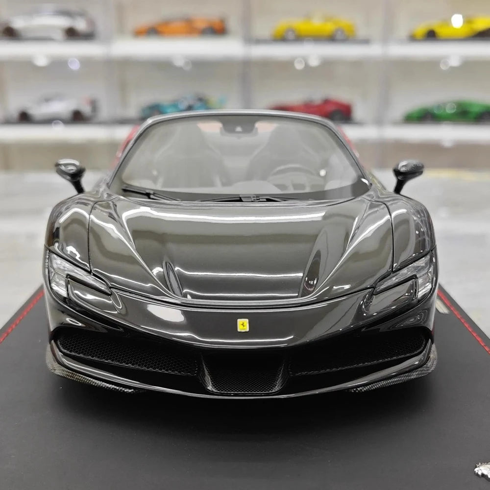 [BBR] 1:18 Ferrari 2020 SF90 Spider Black Red Gradient Model Car Resin