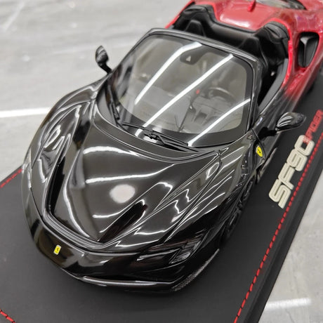 [BBR] 1:18 Ferrari 2020 SF90 Spider Black Red Gradient Model Car Resin