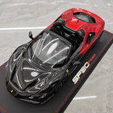 [BBR] 1:18 Ferrari 2020 SF90 Spider Black Red Gradient Model Car Resin