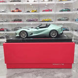 [BBR] 1:18 Ferrari 2021 812 Competizione A Blue Model Car Resin