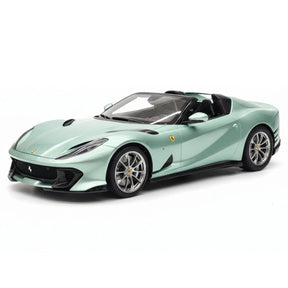[BBR] 1:18 Ferrari 2021 812 Competizione A Blue Model Car Resin