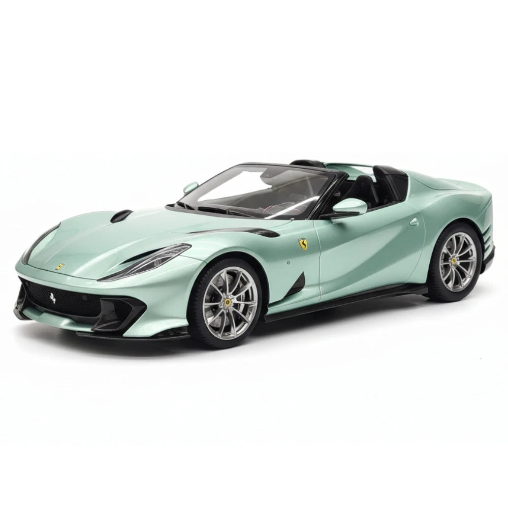 [BBR] 1:18 Ferrari 2021 812 Competizione A Blue Model Car Resin