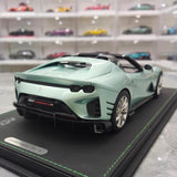 [BBR] 1:18 Ferrari 2021 812 Competizione A Blue Model Car Resin