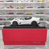 [BBR] 1:18 Ferrari 2021 812 Competizione A White Model Car Resin