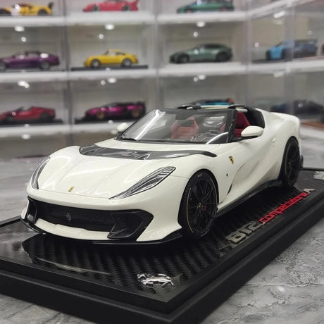 [BBR] 1:18 Ferrari 2021 812 Competizione A vit modellbil resin