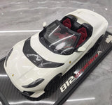 [BBR] 1:18 Ferrari 2021 812 Competizione A White Model Car Resin