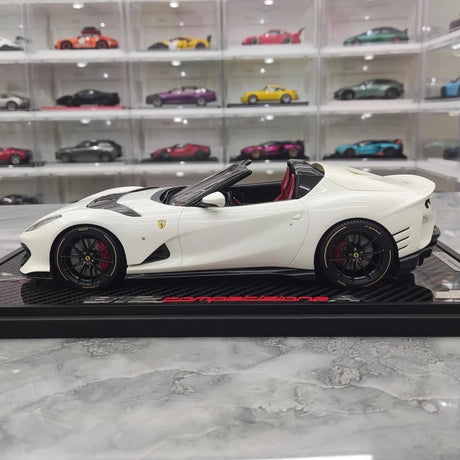 [BBR] 1:18 Ferrari 2021 812 Competizione A vit modellbil resin