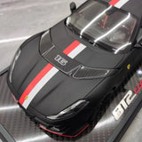 [BBR] 1:18 Ferrari 2021 812 Competizione Black Model Car Resin