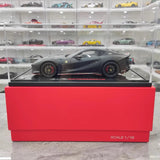 [BBR] 1:18 Ferrari 2021 812 Competizione Black Model Car Resin