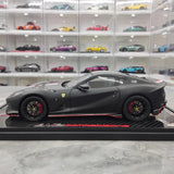 [BBR] 1:18 Ferrari 2021 812 Competizione Black Model Car Resin