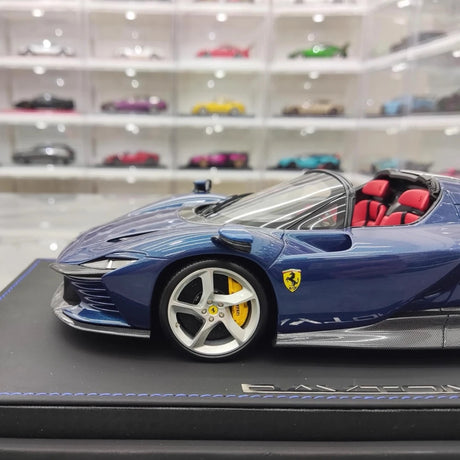 [BBR] 1:18 Ferrari 2021 Daytona SP3 blå modellbil resin