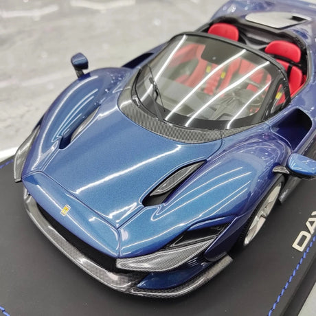 [BBR] 1:18 Ferrari 2021 Daytona SP3 blå modellbil resin