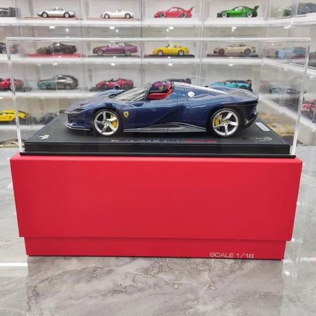 [BBR] 1:18 Ferrari 2021 Daytona SP3 blå modellbil resin