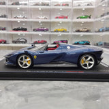 [BBR] 1:18 Ferrari 2021 Daytona SP3 Blue Model Car Resin