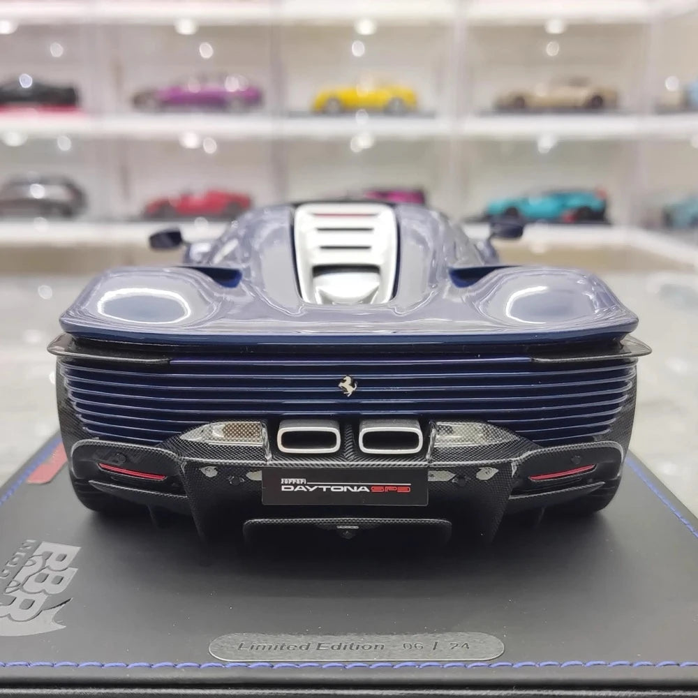 [BBR] 1:18 Ferrari 2021 Daytona SP3 Blue Model Car Resin