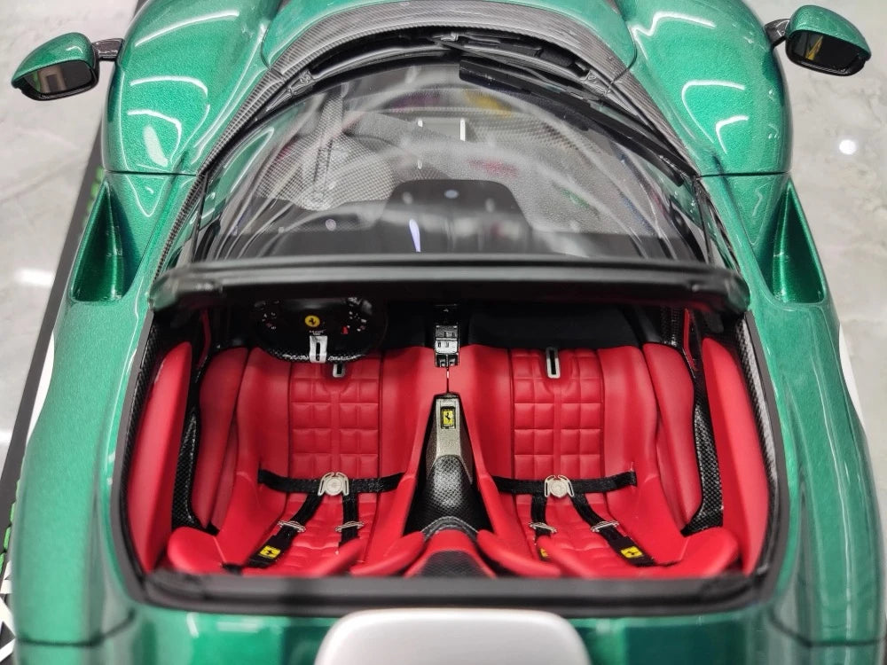[BBR] 1:18 Ferrari 2021 Daytona SP3 groen modelauto Hars