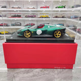[BBR] 1:18 Ferrari 2021 Daytona SP3 groen modelauto Hars
