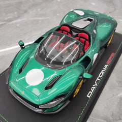 [BBR] 1:18 Ferrari 2021 Daytona SP3 Green Model Car Resin