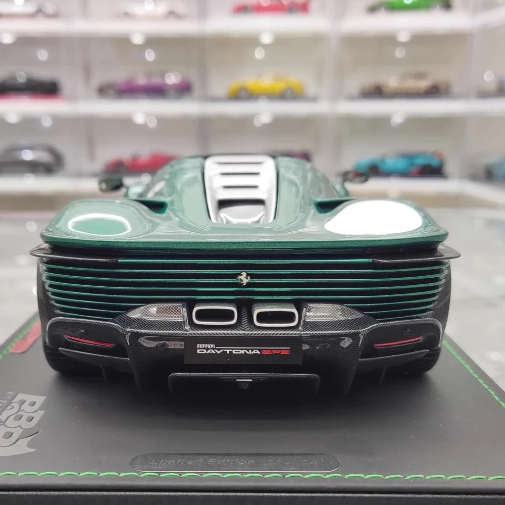 [BBR] 1:18 Ferrari 2021 Daytona SP3 Green Model Car Resin