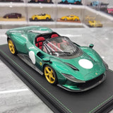 [BBR] 1:18 Ferrari 2021 Daytona SP3 groen modelauto Hars