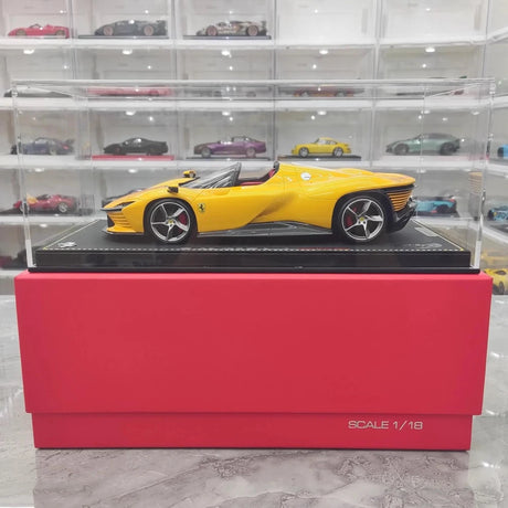 [BBR] 1:18 Ferrari 2021 Daytona SP3 Yellow Model Car Resin