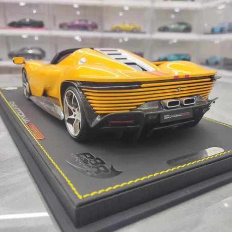 [BBR] 1:18 Ferrari 2021 Daytona SP3 Yellow Model Car Resin