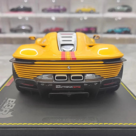 [BBR] 1:18 Ferrari 2021 Daytona SP3 Yellow Model Car Resin