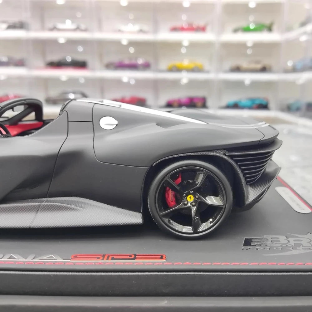 [BBR] 1:18 Ferrari 2021 Daytona SP3 Black Model Car Resin