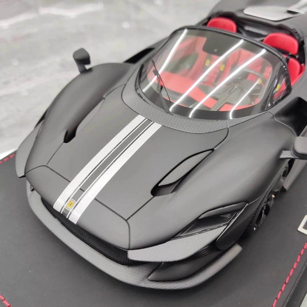 [BBR] 1:18 Ferrari 2021 Daytona SP3 Black Model Car Resin